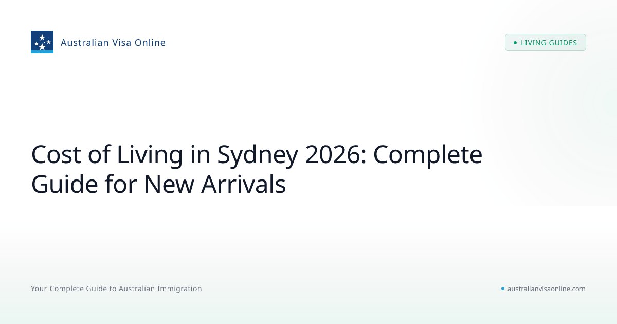 Cost of Living in Sydney 2026 - Budget Guide