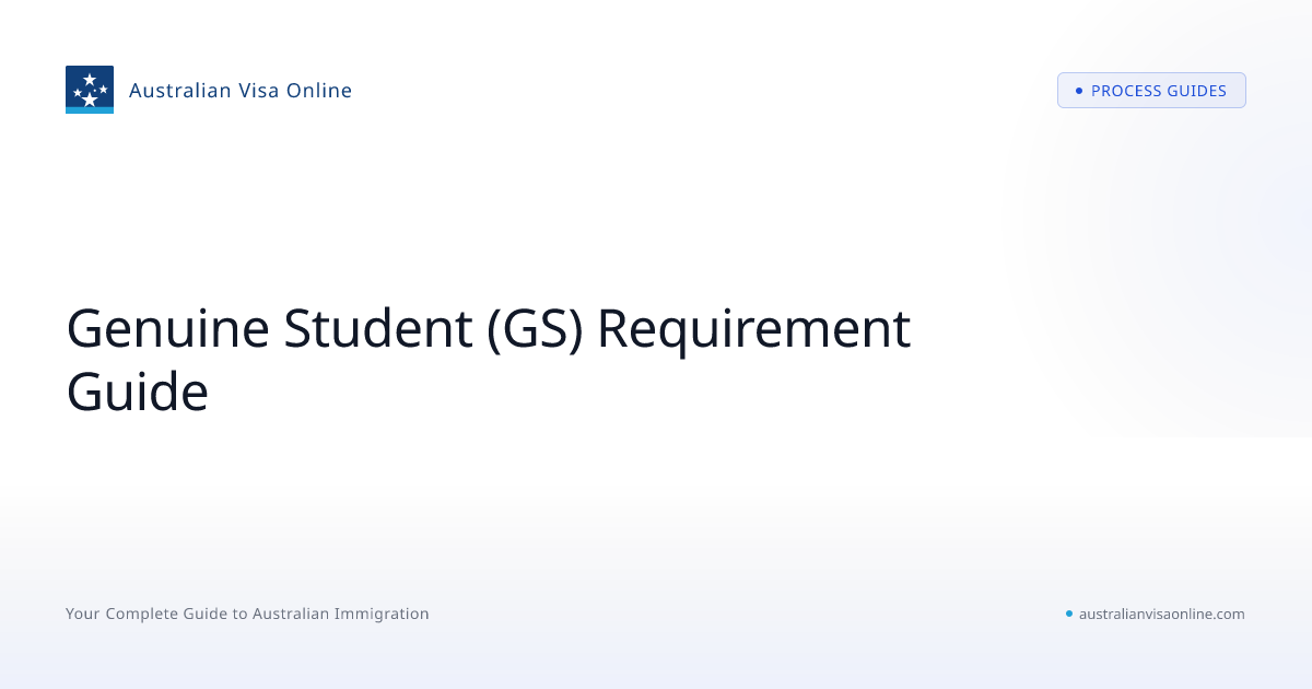 Genuine Student GS Requirement Guide 2026
